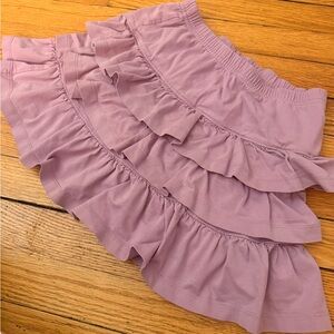 Hanna Andersson Elegant Mauve Ruffle Skirt